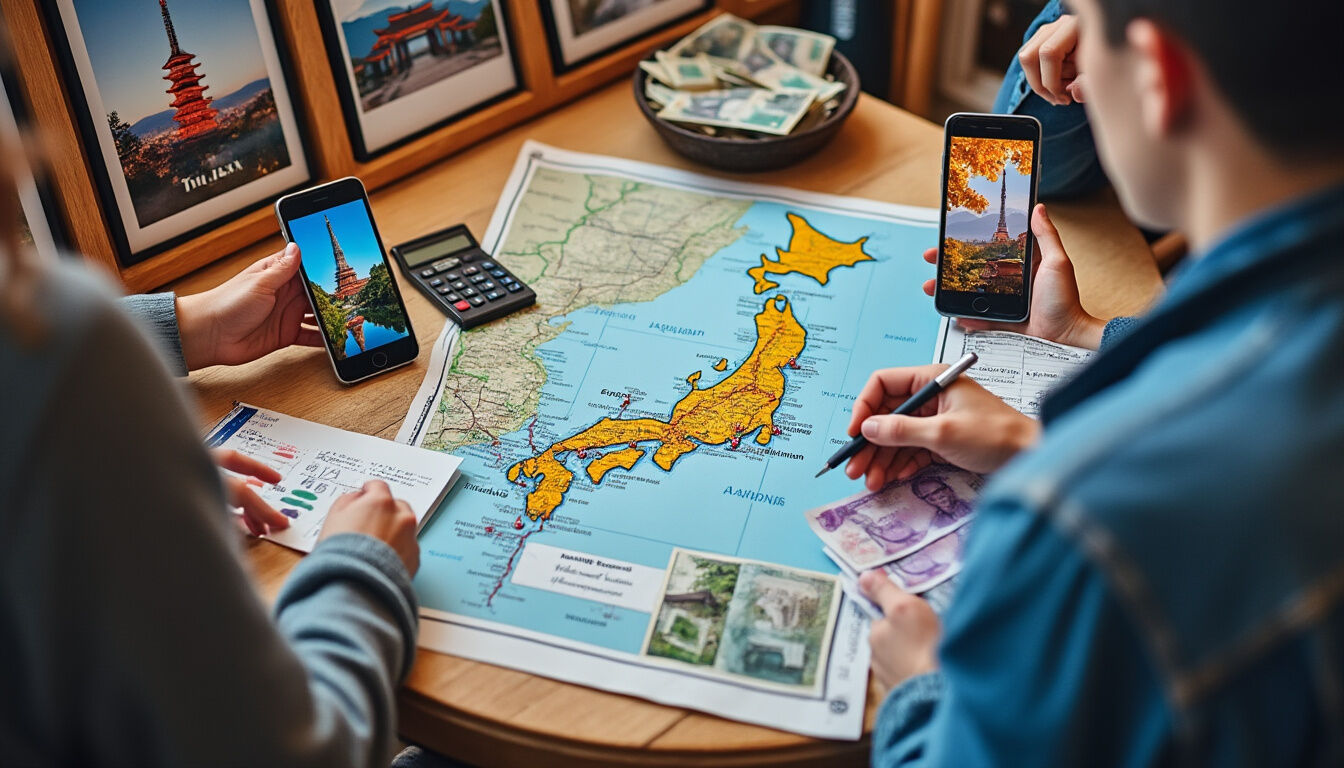 Découvrez combien coûte un voyage au Japon avec notre guide pratique : budget moyen, prix des transports, hébergements, repas et activités pour bien préparer votre séjour.