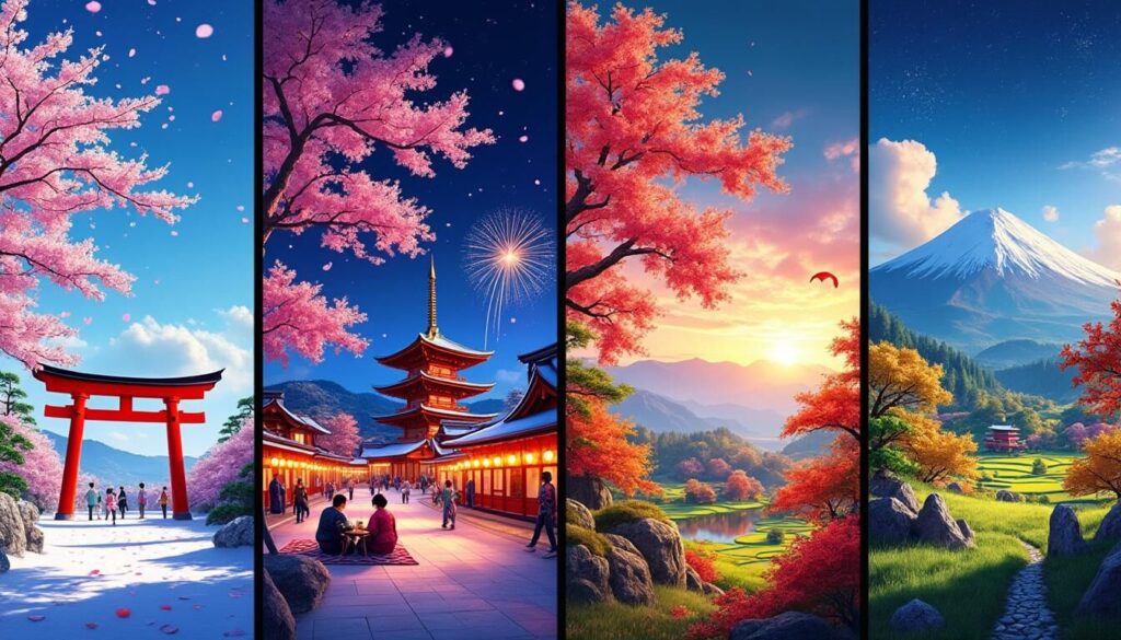 Découvrez quand partir au Japon grâce à nos conseils sur les meilleures saisons et la météo. Planifiez votre voyage en profitant des paysages, festivals et climats idéaux selon vos envies.